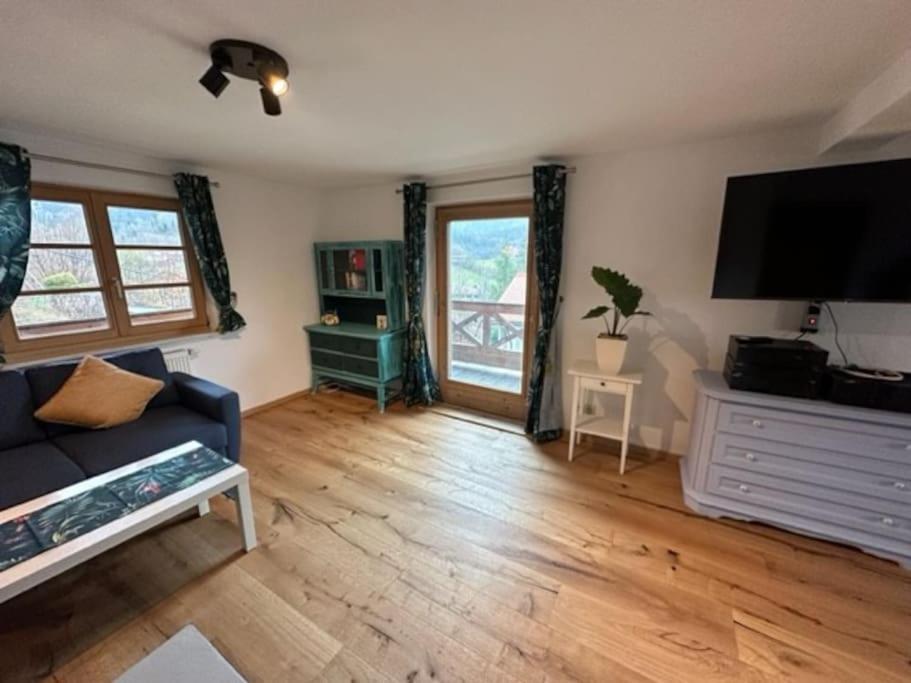 Charmante Farbenfrohe Wohnung Fuer Zwei フィッシュバッハウ エクステリア 写真